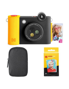 Cámara Digital Instantánea KODAK Smile+ 10MP Bluetooth - Negro