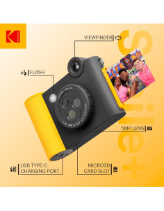 Cámara Digital Instantánea KODAK Smile+ 10MP Bluetooth - Negro 2