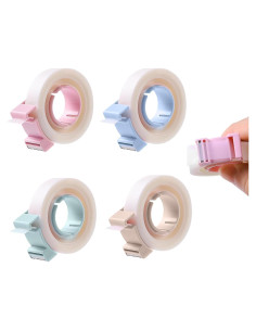 Dispensador de Cinta Mini NIIIYTYB - 4 Paquetes Portátiles