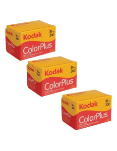 Película Kodak Colorplus 200 35mm - Paquete de 3