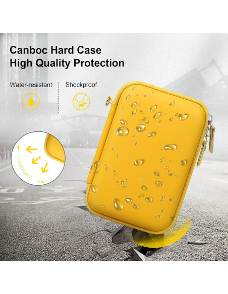 Funda Canboc Amarilla para KODAK Smile+ Cámara Instantánea