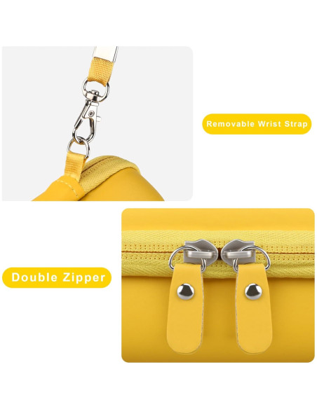 Funda Canboc Amarilla para KODAK Smile+ Cámara Instantánea