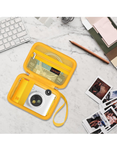 Funda Canboc Amarilla para KODAK Smile+ Cámara Instantánea