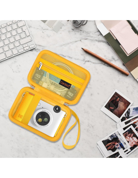 Funda Canboc Amarilla para KODAK Smile+ Cámara Instantánea