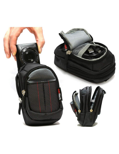 Funda de cámara digital Navitech para Canon Zoemini C