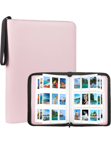 Álbum de Fotos Ruibytree 540 Bolsillos Impermeable Negro