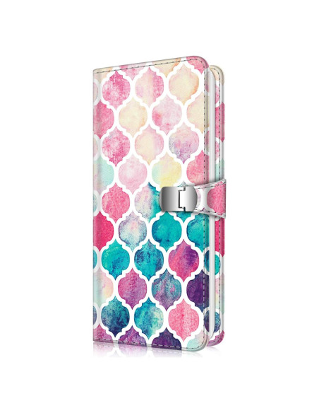 Álbum de Fotos Fintie 64 Bolsillos Cuero Vegan Amor Marroquí