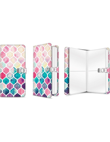 Álbum de Fotos Fintie 64 Bolsillos Cuero Vegan Amor Marroquí