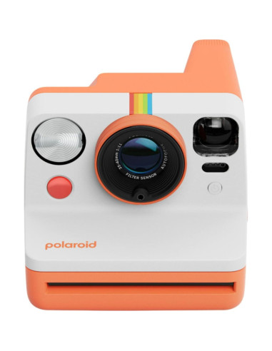 Cámara Instantánea Analógica Polaroid Now 3 Coral con Película