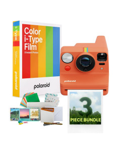 Cámara Instantánea Polaroid Now Plus Coral + Película i-Type