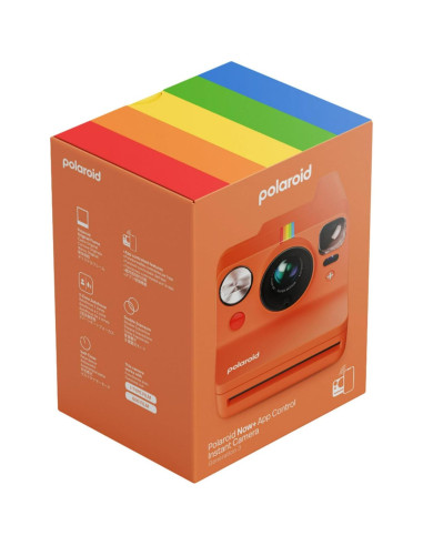 Cámara Instantánea Polaroid Now Plus Coral + Película i-Type