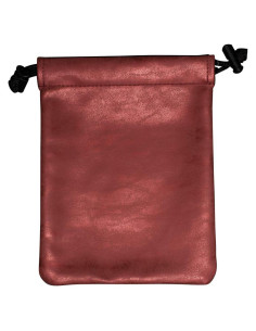Bolsa de Colección Ultra Pro Suede Treasure Nest Rojo 15.88x21.59cm
