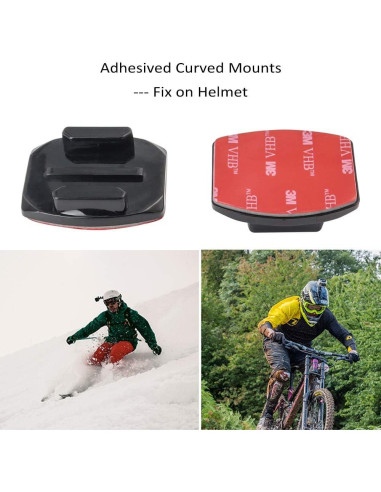 Accesorios de Cámara Woleyi, Montajes Adhesivos 3M para GoPro