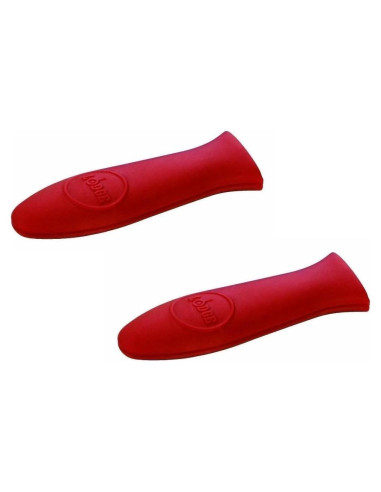 Soporte de Mango de Silicona Lodge ASHH41 Rojo - Paquete de 2