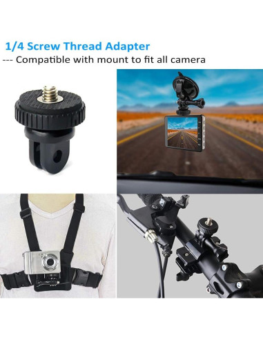 Accesorios de Cámara Woleyi, Montajes Adhesivos 3M para GoPro