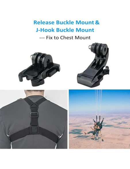 Accesorios de Cámara Woleyi, Montajes Adhesivos 3M para GoPro