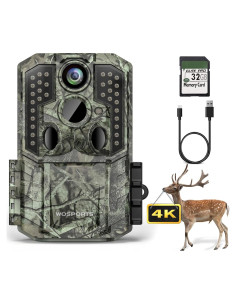 Cámara de sendero WOSPORTS G600-4K 48MP visión nocturna IP66