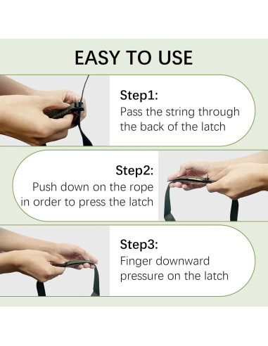 4 Correas de Nylon Acuxiaza 145cm para Cámara de Caza