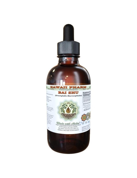 Extracto Líquido Sin Alcohol Bai Zhu Hawaii Pharm 59 ml