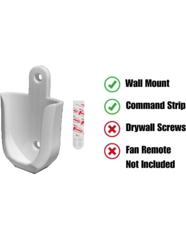 Soporte de Pared Kimalab para Control Remoto Hunter 99122/99123