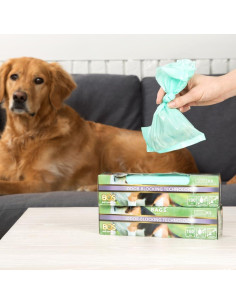 Bolsas para Excremento de Perro BOS - 90 Unidades Sin Olores 2