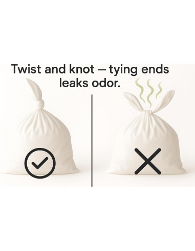 Bolsas para Excremento de Perro BOS - 90 Unidades Sin Olores