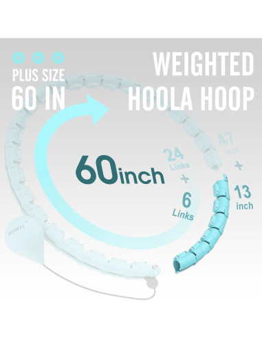 Aro de Ejercicio con Peso JKSHMYT 6 Enlaces Adicionales