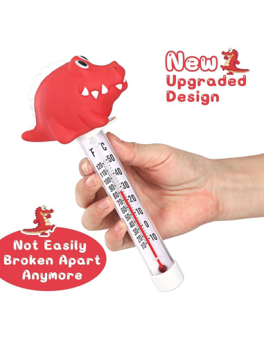 Termómetro de Piscina Flotante Inpool Cocodrilo 20cm