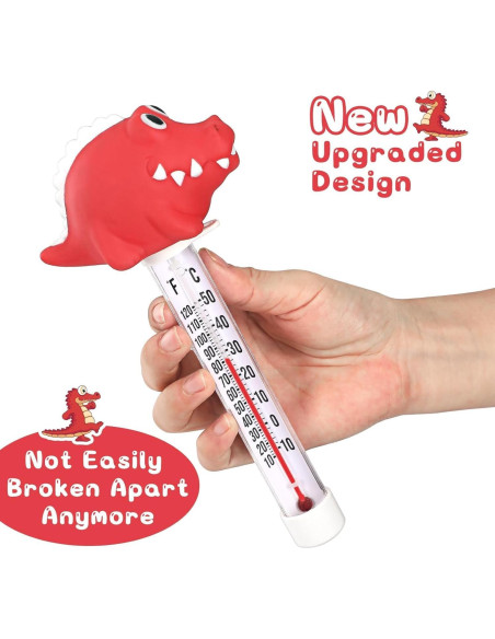 Termómetro de Piscina Flotante Inpool Cocodrilo 20cm