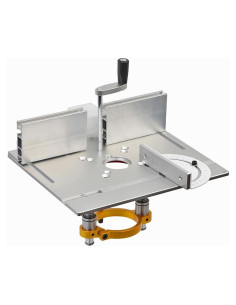 Placa de Inserción de Mesa de Router Aluminio 240x200mm Elevador