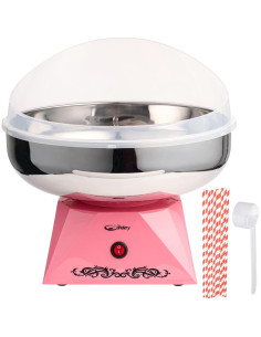 Máquina de Algodón de Azúcar The Candery 2.52 kg con 10 Conos 2
