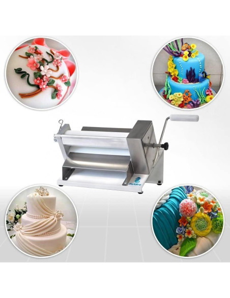 Laminadora Manual de Masa Pastaline Sfogliafacile 0-12mm