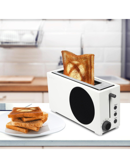 Tostadora Ukonic Xbox Series S, 2 rebanadas, 6 configuraciones