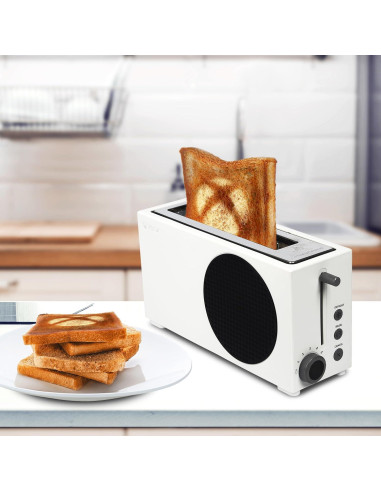 Tostadora Ukonic Xbox Series S, 2 rebanadas, 6 configuraciones