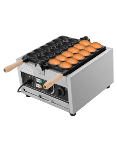 Máquina Eléctrica para Hacer Pancakes Holandeses CUBELLIN 1800W