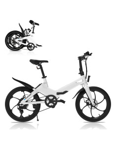 Bicicleta Eléctrica Plegable BLAUPUNKT HENRI 350W 20"