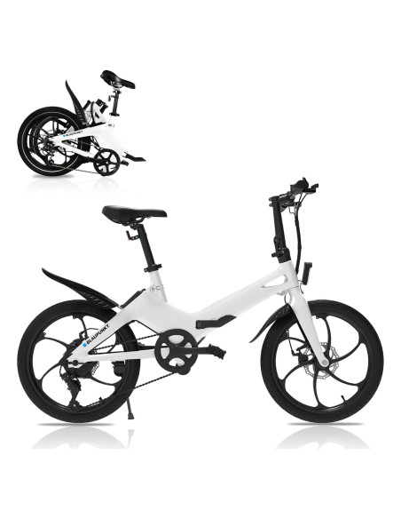 Bicicleta Eléctrica Plegable BLAUPUNKT HENRI 350W 20"