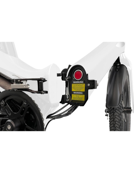 Bicicleta Eléctrica Plegable BLAUPUNKT HENRI 350W 20"