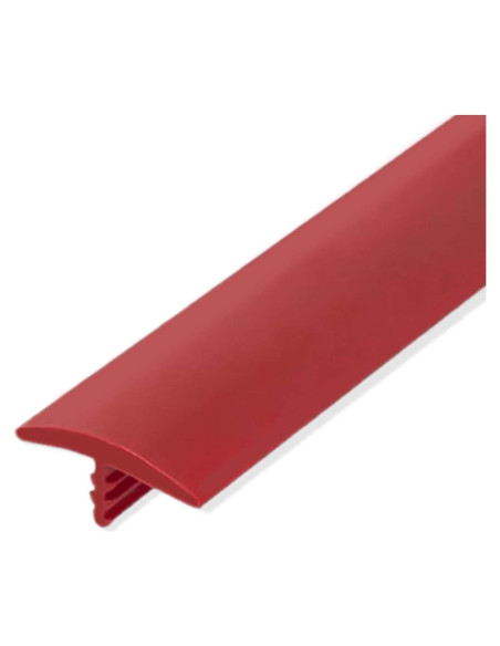 Moldura T Roja Flexible Edge Supply 1.9 cm x 3.66 m para DIY