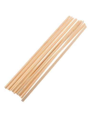 Moldura Triangular de Madera para Ventana 30x0.6 cm IWOWHERO