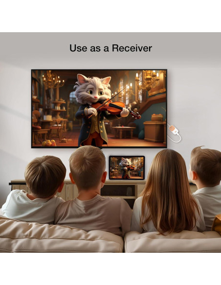 EZCast Pocket Plus - Receptor Transmisor Inalámbrico HD