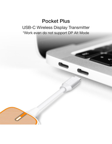 EZCast Pocket Plus - Receptor Transmisor Inalámbrico HD