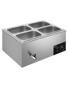 Calentador de Comida Winado 21QT 4 Bandejas Acero Inoxidable
