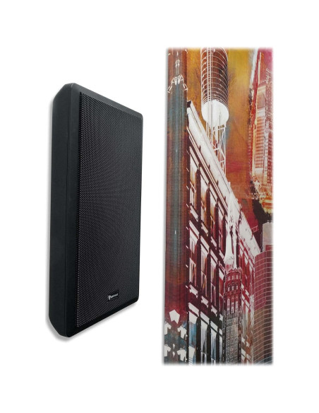 Amplificador de tubos Rockville BluTube + 2 Altavoces RockSlim