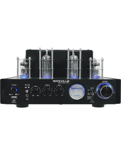 Rockville BluTube LED 70W Amplificador Bluetooth + 2 Altavoces HC55 2