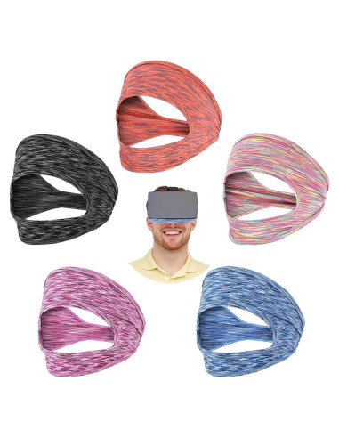 5 Pcs Máscara de Ojos VR Ajustable Transpirable para Dispositivos