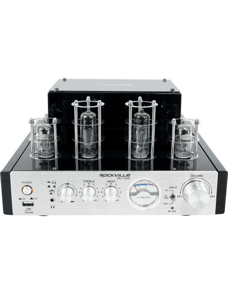 Amplificador de Válvulas Rockville BluTube + 2 Altavoces 4"