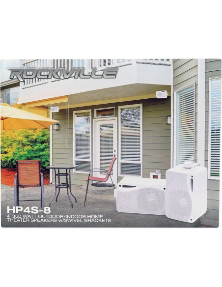 Amplificador de Válvulas Rockville BluTube + 2 Altavoces 4"