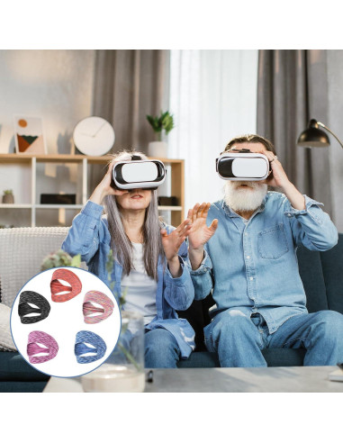 5 Pcs Máscara de Ojos VR Ajustable Transpirable para Dispositivos
