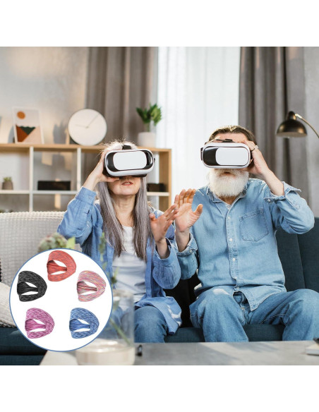 5 Pcs Máscara de Ojos VR Ajustable Transpirable para Dispositivos